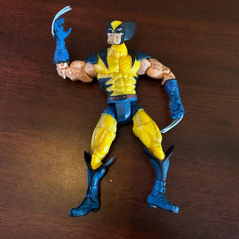 Marvel Legends Wolverine Action Figure | Toy Biz 2002, Series III, Displayed